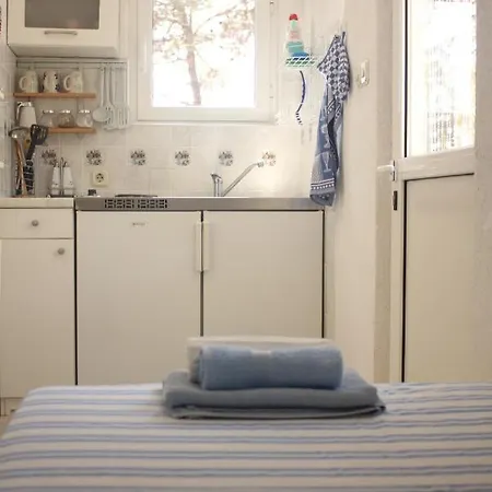 Apartment In With Sea View, Balcony, Washing Machine 882-1 Veli Rat