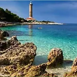 Appartement In With Sea View, Balcony, Washing Machine 882-1 Veli Rat